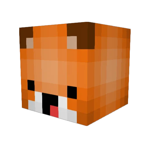 artyomkatv Minecraft avatar head, 3D render