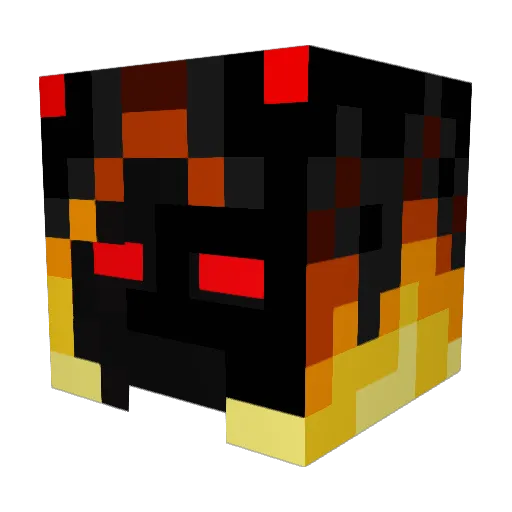 artysta_menelaos Minecraft avatar head, 3D render