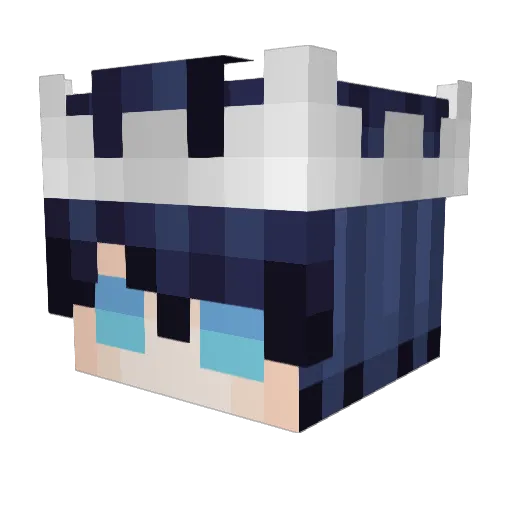 artyzxZ Minecraft avatar head, 3D render