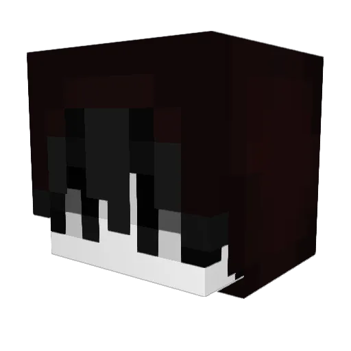 artz60plastic168 Minecraft avatar head, 3D render