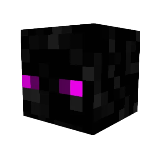 arualffy Minecraft avatar head, 3D render