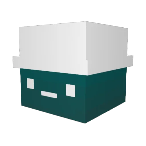 arumi1115 Minecraft avatar head, 3D render
