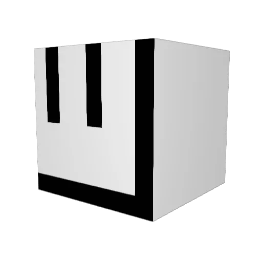aruri1111 Minecraft avatar head, 3D render