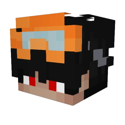 arvex05 Minecraft avatar head, 3D render
