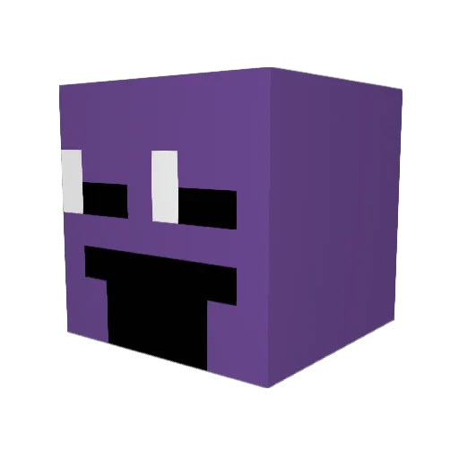 arwenzinhaaa Minecraft avatar head, 3D render