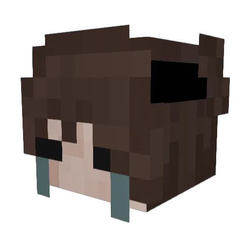 arwo123 Minecraft avatar head, 3D render