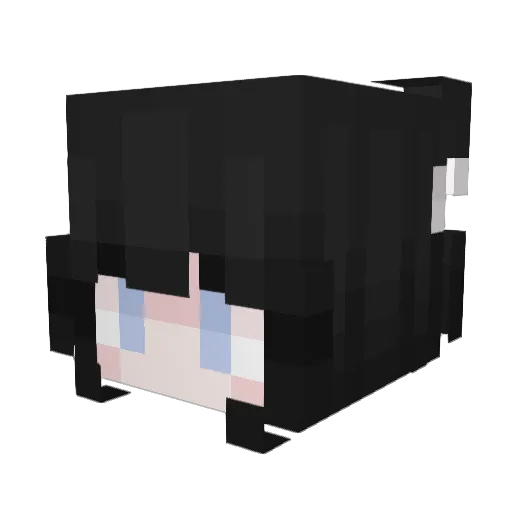 ary0502 Minecraft avatar head, 3D render