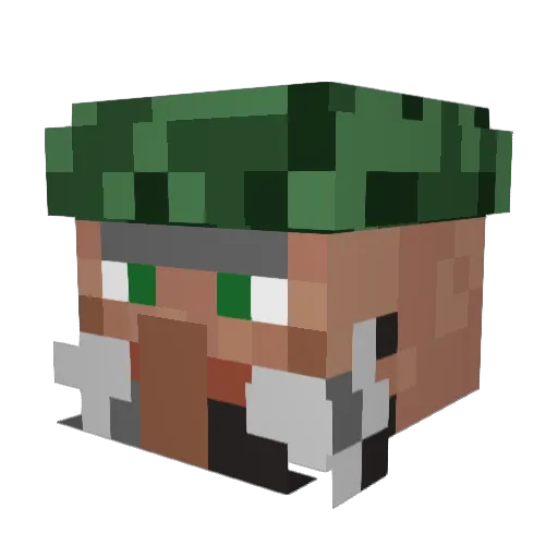 aryaman_06 Minecraft avatar head, 3D render