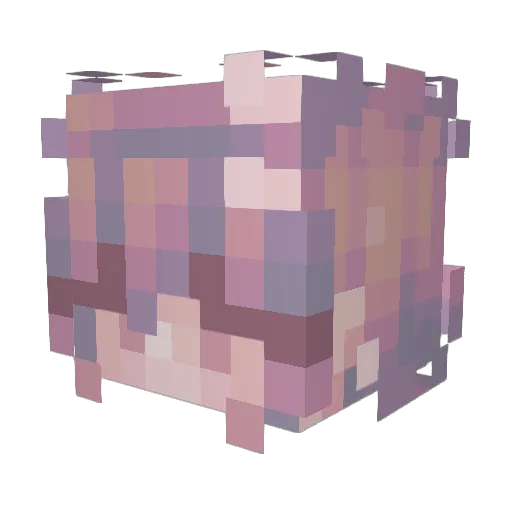 aryhub Minecraft avatar head, 3D render
