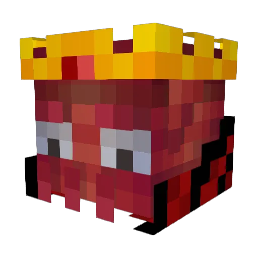aryobw9 Minecraft avatar head, 3D render