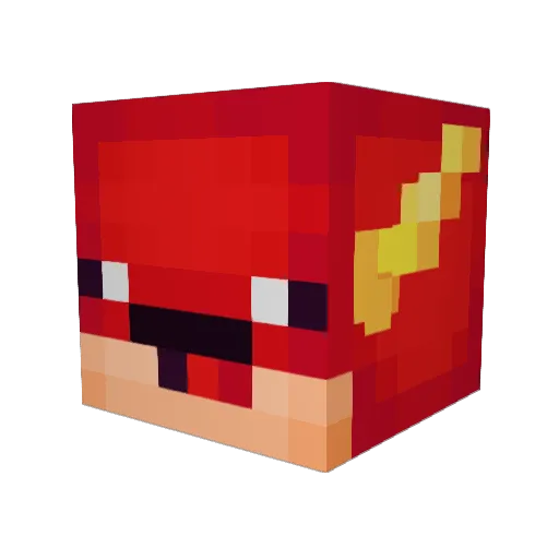 arytoosleepy Minecraft avatar head, 3D render
