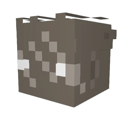 arzn19 Minecraft avatar head, 3D render