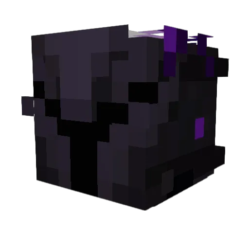 as1hma Minecraft avatar head, 3D render