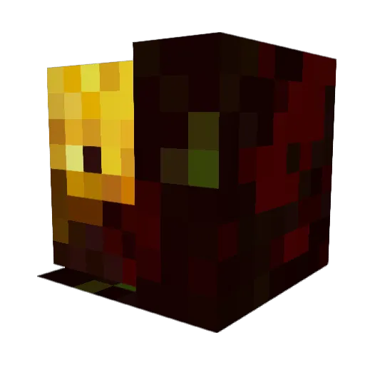 as5p Minecraft avatar head, 3D render