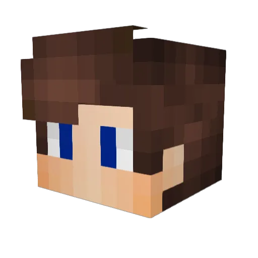 asa_reed Minecraft avatar head, 3D render