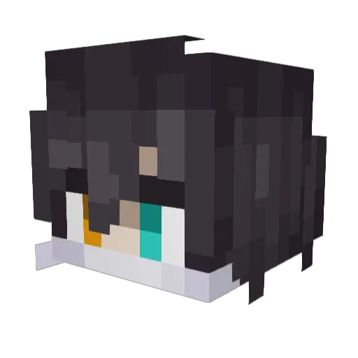 asadimran69 Minecraft avatar head, 3D render
