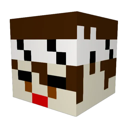 asahi0118 Minecraft avatar head, 3D render