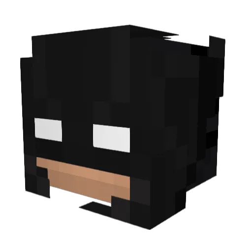 asahi0523 Minecraft avatar head, 3D render