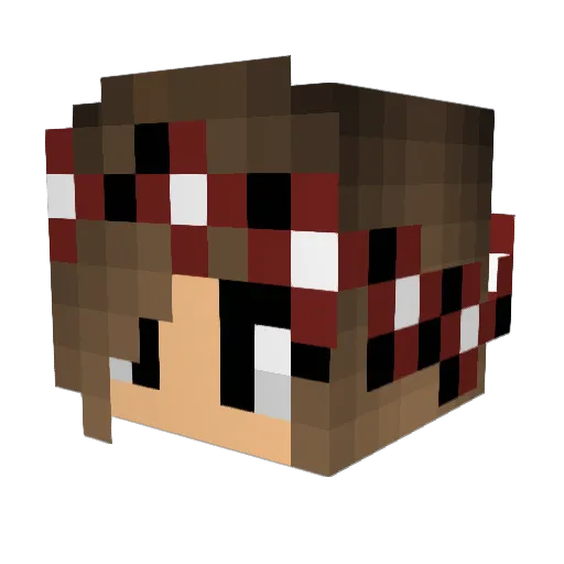 asal99 Minecraft avatar head, 3D render