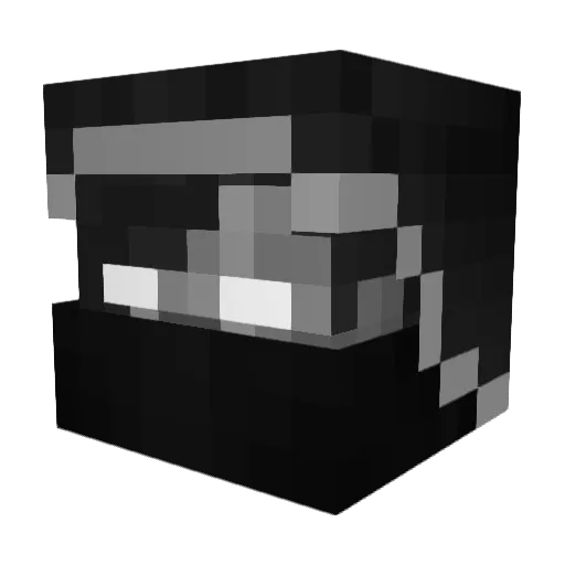asapfabi Minecraft avatar head, 3D render