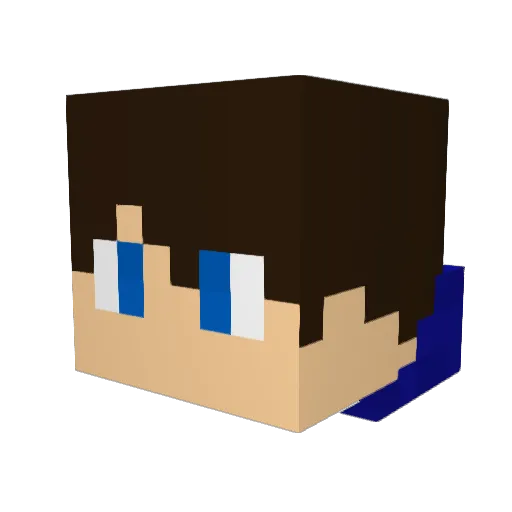asapreillyyy Minecraft avatar head, 3D render