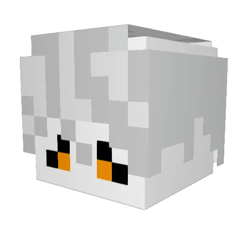 asaresult Minecraft avatar head, 3D render