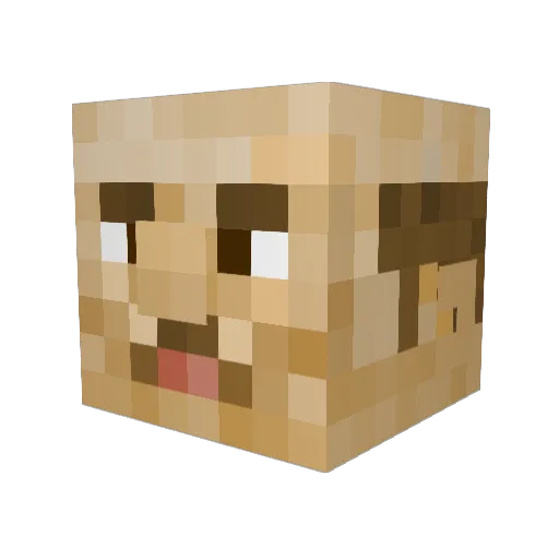 asbe_89 Minecraft avatar head, 3D render