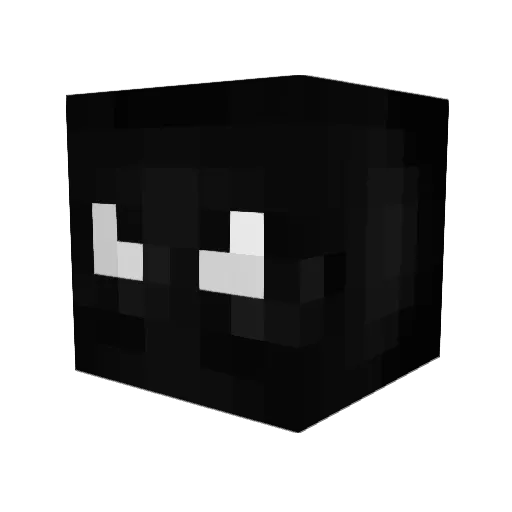 asd2026 Minecraft avatar head, 3D render