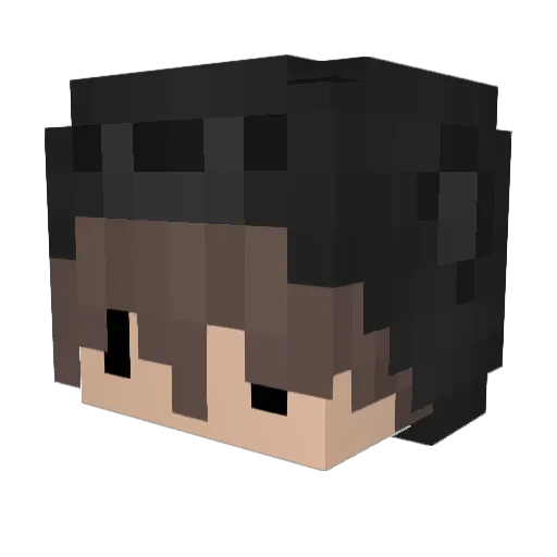asd25363158 Minecraft avatar head, 3D render
