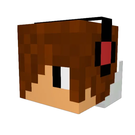 asd771645123 Minecraft avatar head, 3D render