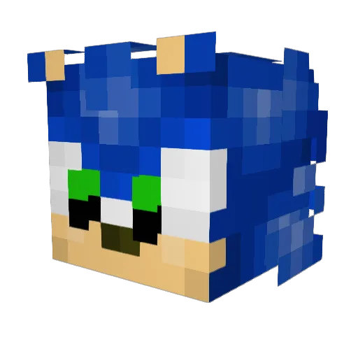 asdeq123 Minecraft avatar head, 3D render