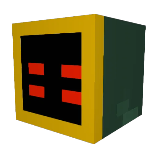 asdfagi Minecraft avatar head, 3D render