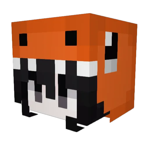 asdfx_x Minecraft avatar head, 3D render