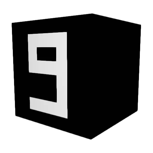 asdgy Minecraft avatar head, 3D render