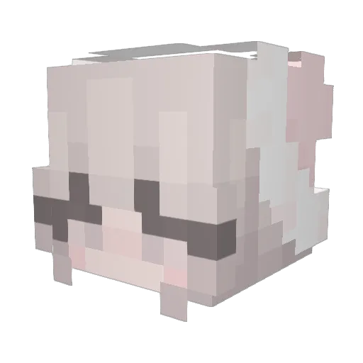 asdrubala2010 Minecraft avatar head, 3D render