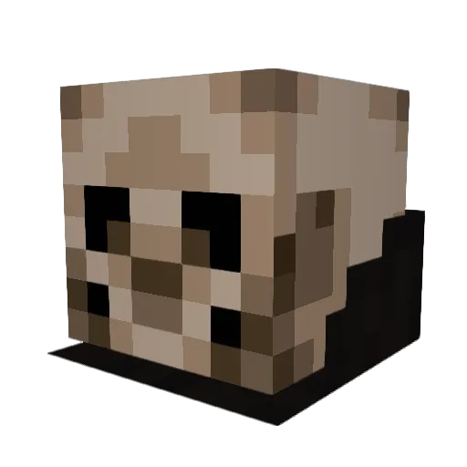 asemo15 Minecraft avatar head, 3D render