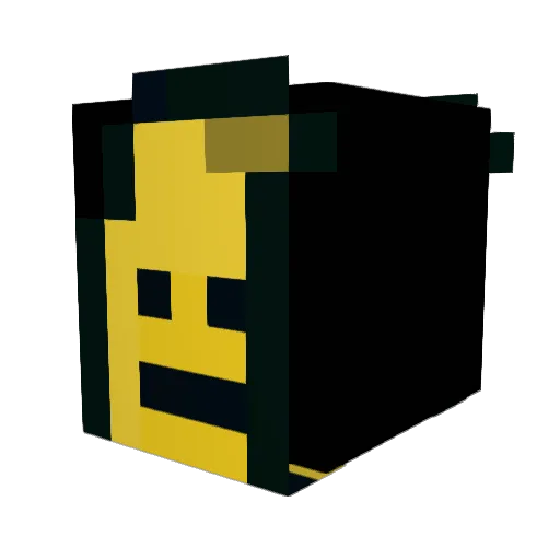 aser45521 Minecraft avatar head, 3D render