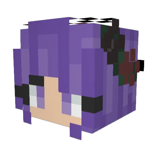ash0594 Minecraft avatar head, 3D render