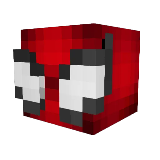 ash8409 Minecraft avatar head, 3D render