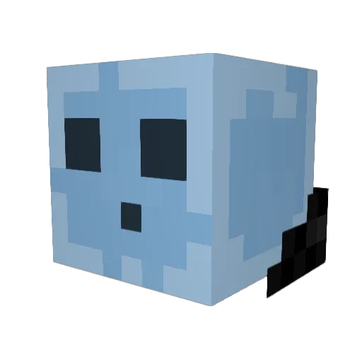 ash9yne Minecraft avatar head, 3D render