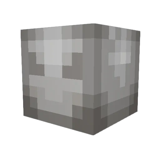 ashburger Minecraft avatar head, 3D render
