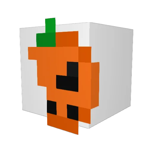 ashermp4 Minecraft avatar head, 3D render