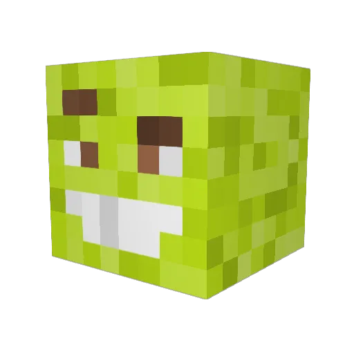 ashero202 Minecraft avatar head, 3D render
