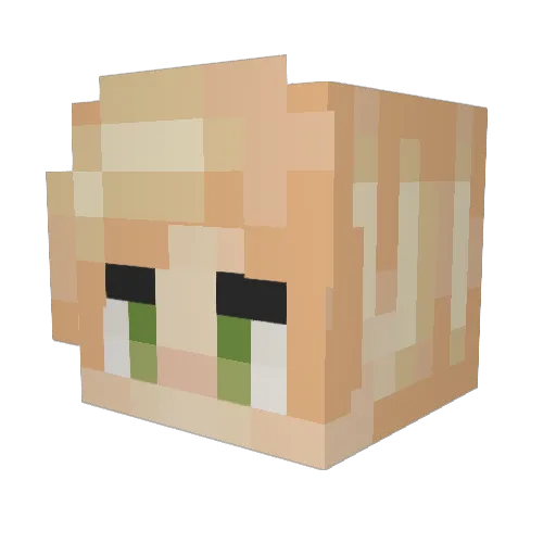 ashketchum215 Minecraft avatar head, 3D render