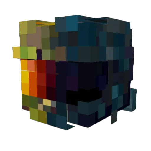 ashkjbdaskjhd Minecraft avatar head, 3D render
