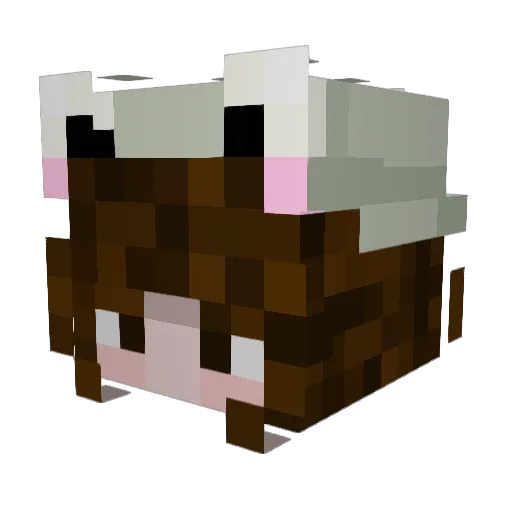 ashley125 Minecraft avatar head, 3D render
