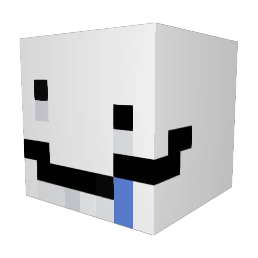 ashleyrav Minecraft avatar head, 3D render