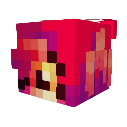 ashleyy03 Minecraft avatar head, 3D render