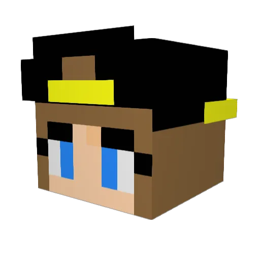ashlyn808 Minecraft avatar head, 3D render