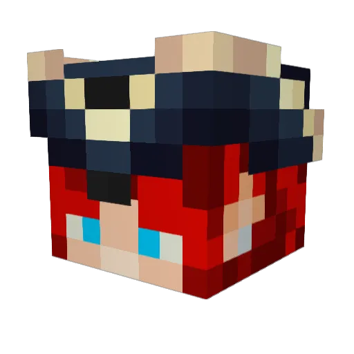 ashlyn_666 Minecraft avatar head, 3D render